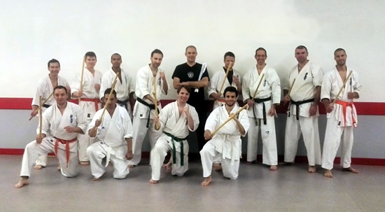 Initiation au Kali par Christian, instructeur du club d'Escrima AWTEA à Montpellier