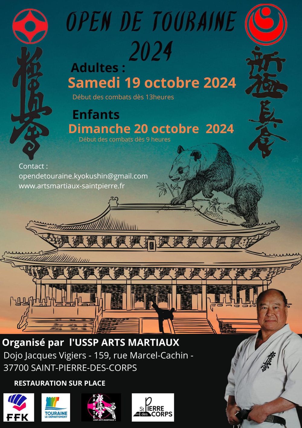 Open de Tourraine 2024 - tournoi de karaté Kyokushinkai