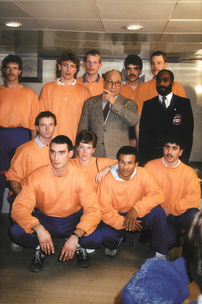 La Dream Team des Pays-Bas lors des Championnats du Monde en 1987